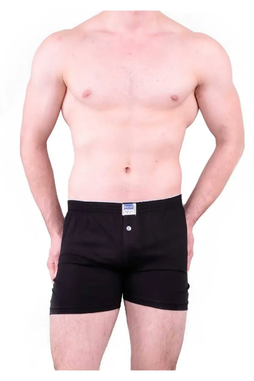 Pamuklu Geniş Kesim Erkek Boxer Tekli Paket - Görsel 7
