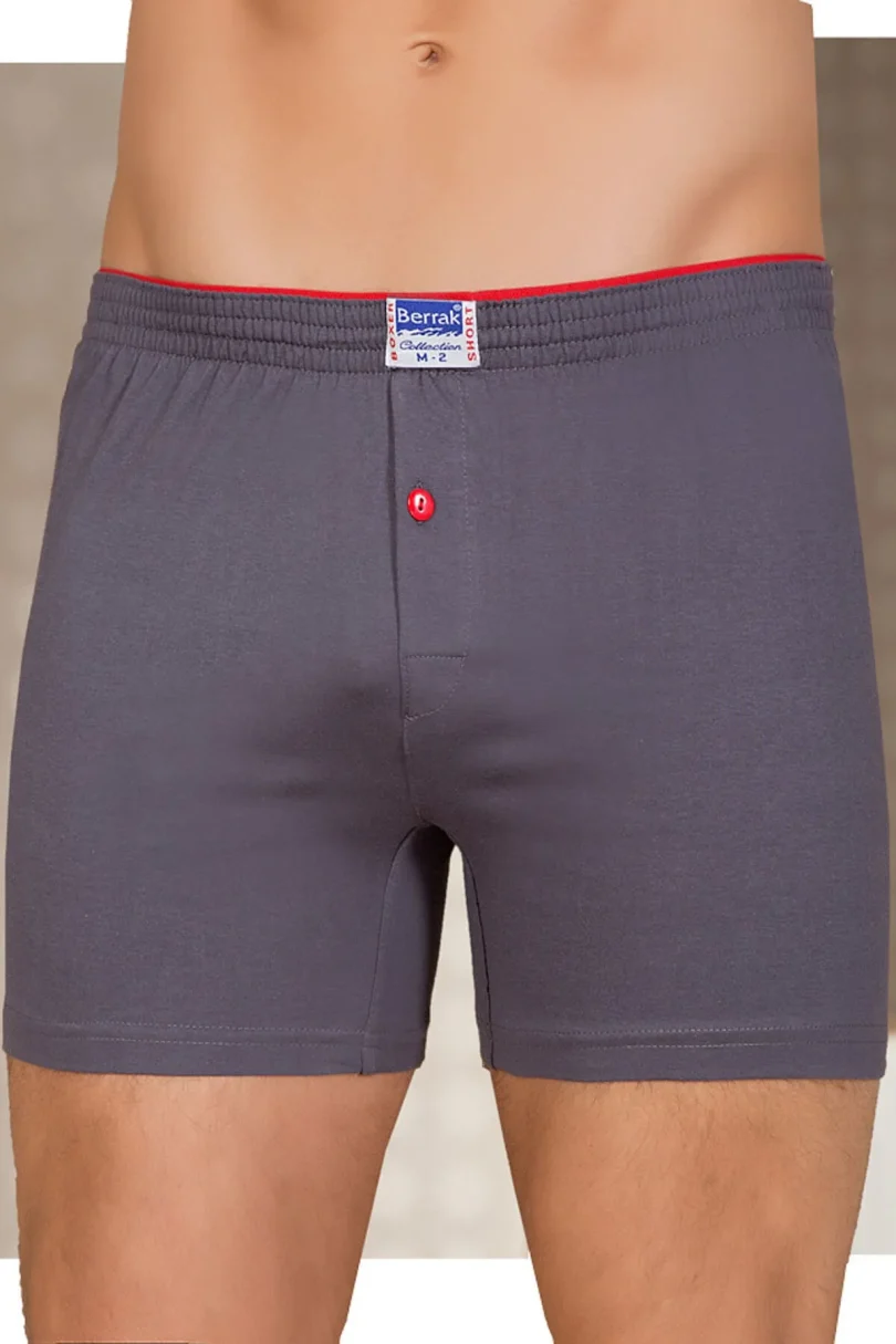 Pamuklu Geniş Kesim Erkek Boxer Tekli Paket - Görsel 2