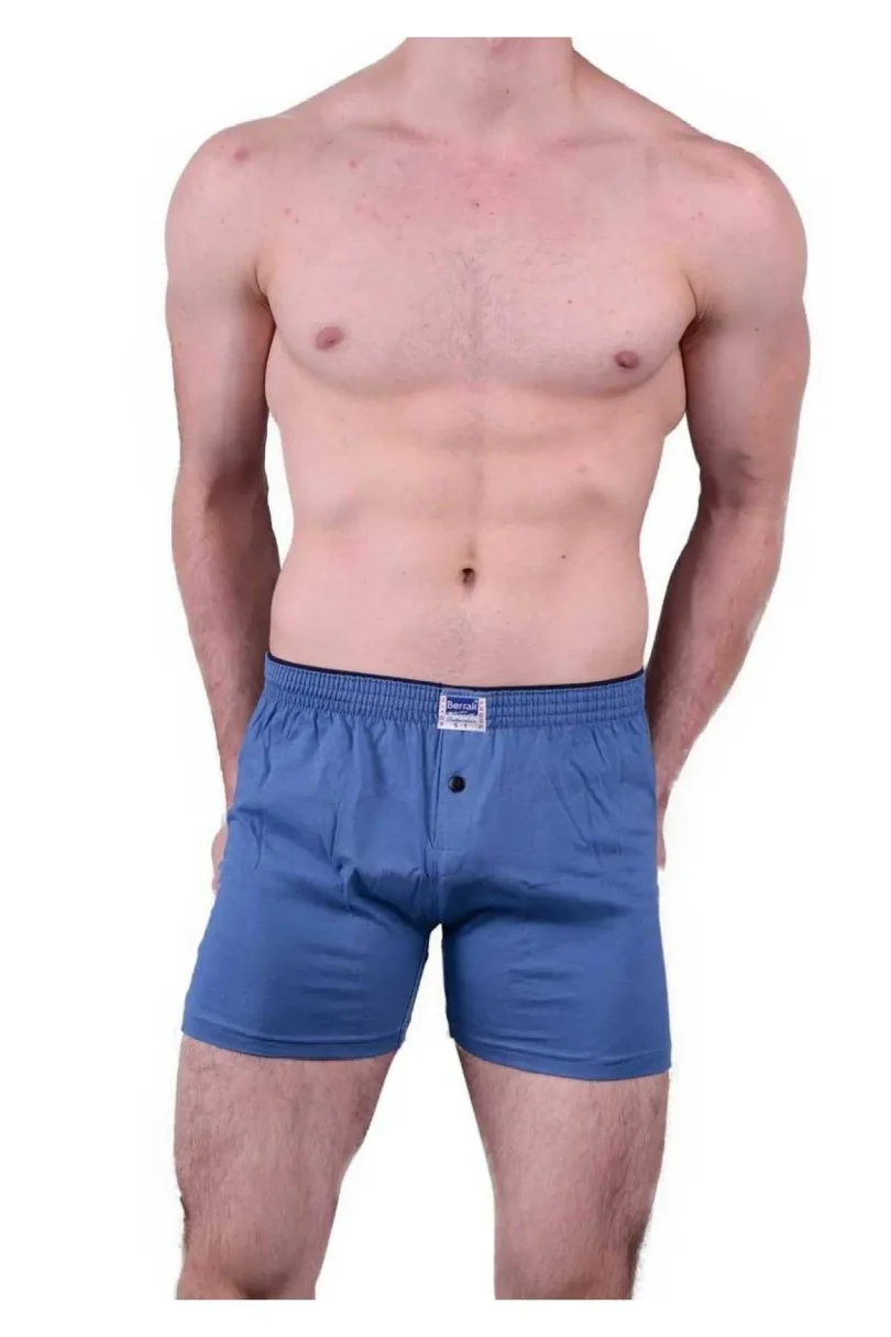 Pamuklu Geniş Kesim Erkek Boxer Tekli Paket - Görsel 3