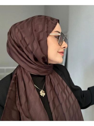 Su yolu Desen Pamuk  Jakar  Şal