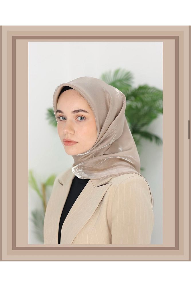 Piramit Kehribar Eşarp - Görsel 2